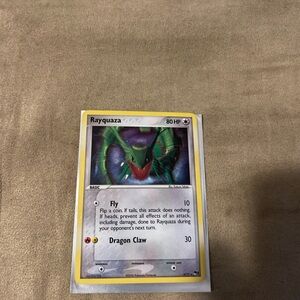 Rayquaza Trading Card